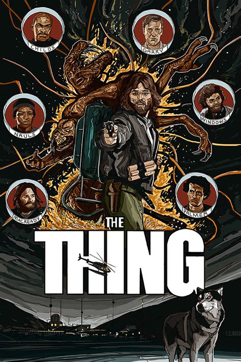 The Thing by Tim Clinard - Home of the Alternative Movie Poster -AMP-