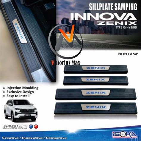 Jual Door SILLPLATE SIL PLATE SILL PLATE Pintu SAMPING LED Toyota