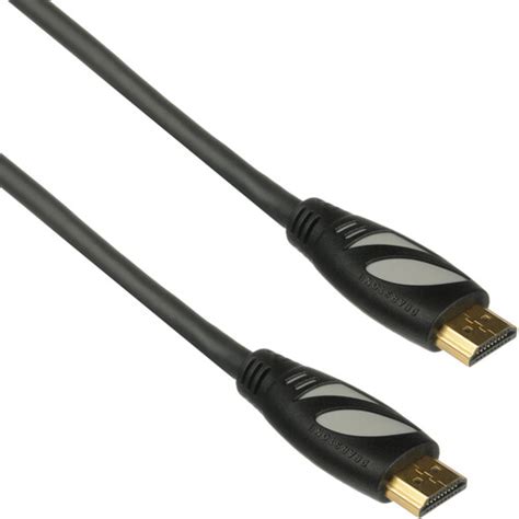 Pearstone High Speed Hdmi Cable With Ethernet Black