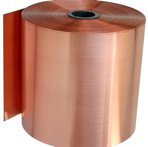 Width 680mm Pure Soft Copper Foil Sheet Roll Ruizhen Metal