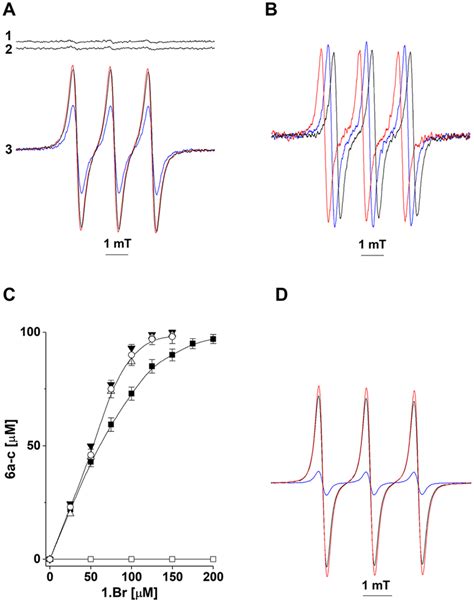 Epr And Hplc Monitored Oxidation Of Hydroxylamines A C To Nitroxides