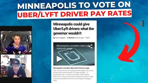 Minneapolis To Vote On Higher Pay For Uber Lyft Drivers Youtube