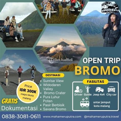 Yuk Ngetrip Ke Bromo Di Paket Wisata Bromo Murah Nyaman Di