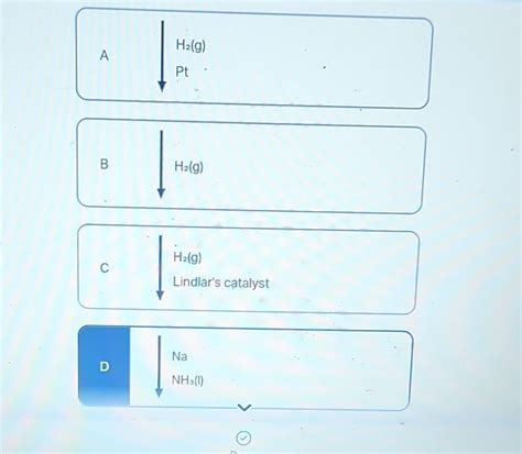 Solved Choose The Best Reagents To Complete The Reaction