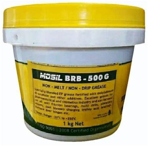 Black Mosil Brb 500g Non Melt Non Drip Grease For Bearing At 925 Kg