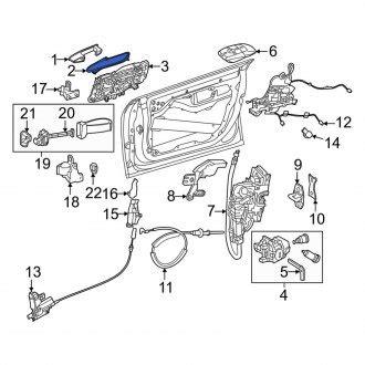 Mercedes EQS Door Handles Window Crank Handles CARiD