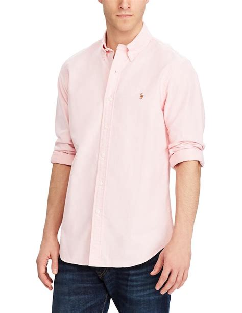 Camisa Casual Polo Ralph Lauren De Algod N Manga Larga Para Hombre