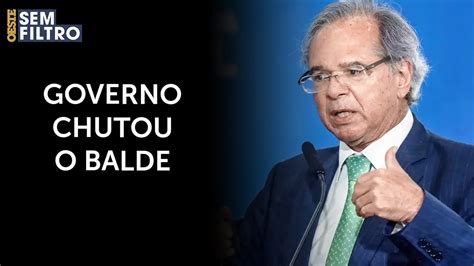 Paulo Guedes Detona Governo Lula E Diz Que PT Chutou O Balde YouTube