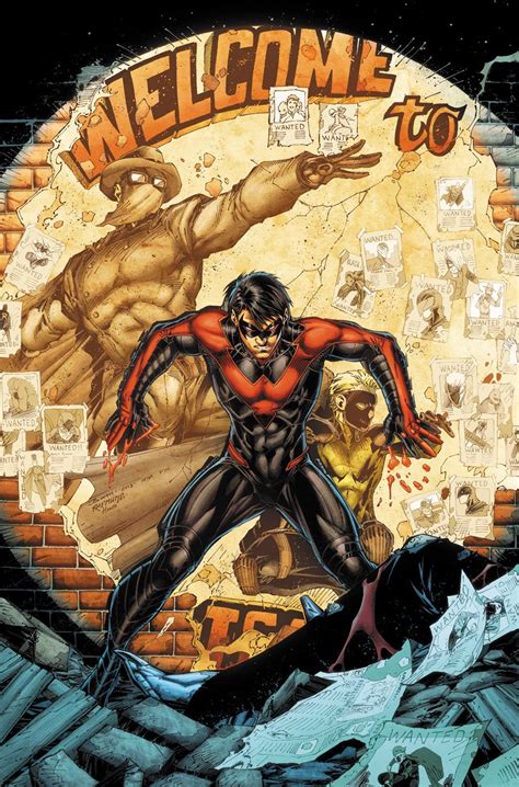 Nightwing By Brett Booth And Norm Rapmund Nightwing Comic Books