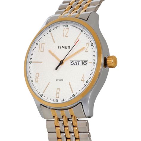 Buy Timex Analog Silver Dial Men S Watch TW0TG6507 Online