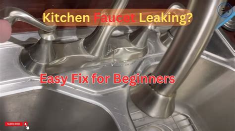 How To Fix Kitchen Faucet Leaking At Base Kitchen Faucet Leaking