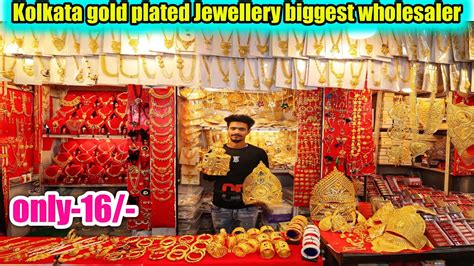 Gold Pated Jewellery Wholesale Market In Kolkata Barabazar Kolkata