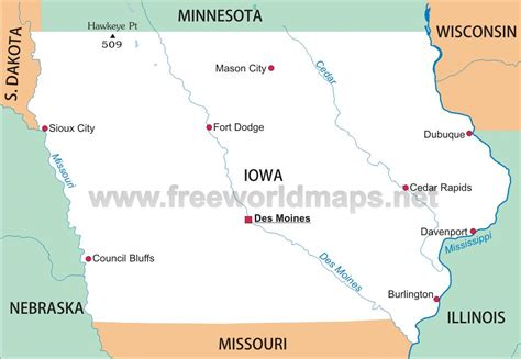 Iowa Maps