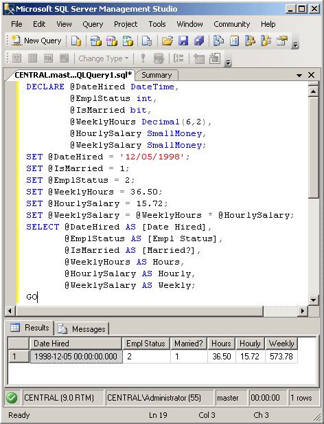 Declare And Set Variable In Sql Server 12654 Hot Sex Picture