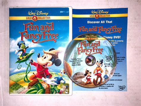 Walt Disney S Fun And Fancy Free Dvd 2000 Gold Collection Edition Mickey 717951008695 Ebay