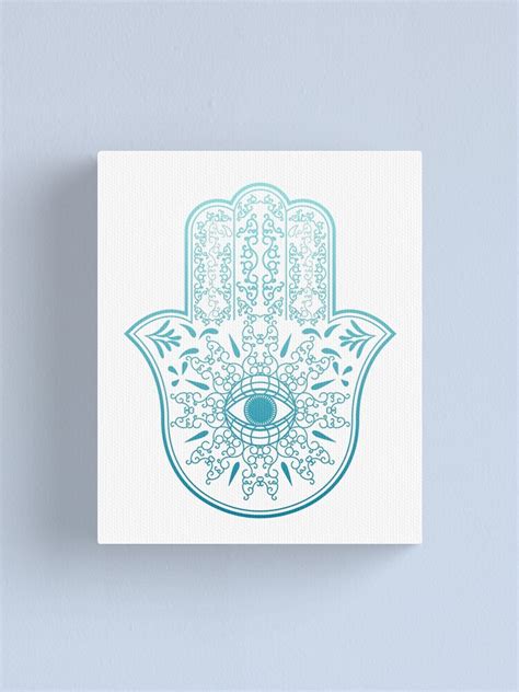 Hamsa Hand Of Fatima Canvas Print For Sale By J PRINT Redbubble