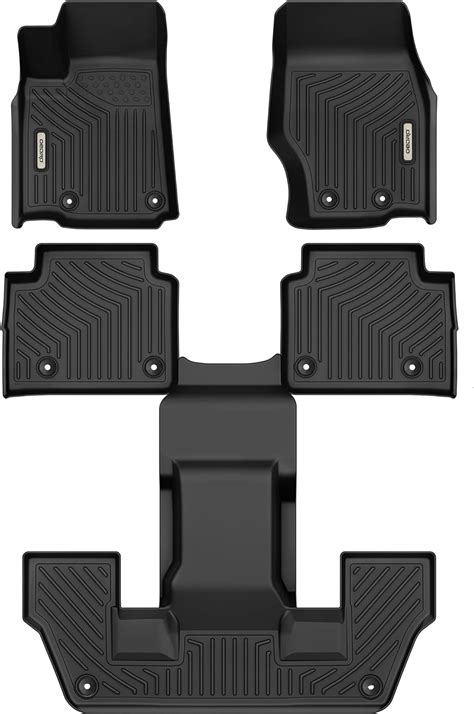 Amazon OEDRO Floor Mats 3 Row Liner Set Compatible With 2021 2023