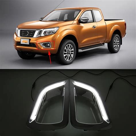 Car Flashing Led Daytime Running Light For Nissan Navara Np