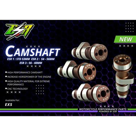 Racing Cam Ex Dream Wave Class By Esr Motor Light Weight Camshaft