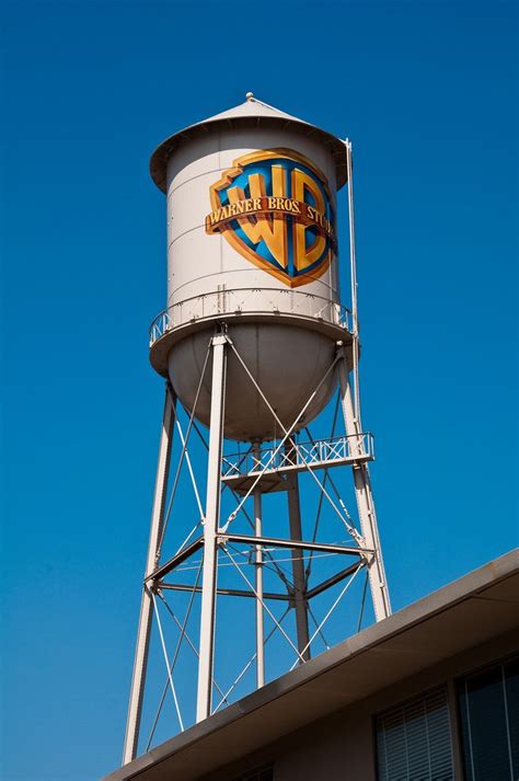 Warner Bros. Water Tower | Water tower, Water park, Roadside attractions