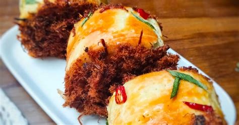 Resep Floss Roll Bun Roti Gulung Abon Oleh Ummu Azzam Cookpad