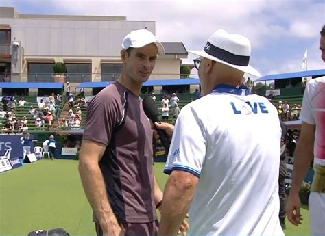 Andy Murray caught off guard in awkward interview moment after losing ...