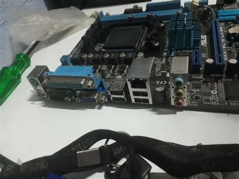 Placa mãe ddr3 amd am3 asus m5a78l m lx br fx athlon em Santo Antônio