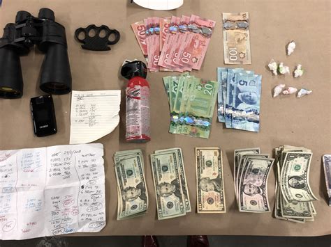 Provincial Gang Enforcement Team Seizes Cash Weapons And Drugs In