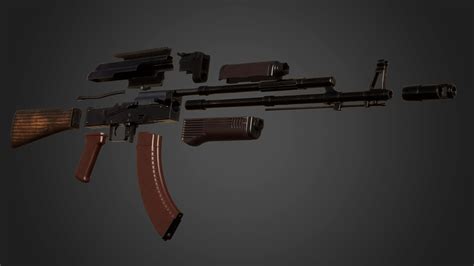 Realistic Modular Assault Rifles Pack：武器 Ue マーケットプレイス