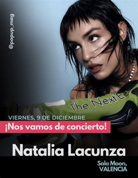 Pop Up Mag On Twitter Hoy Estaremos En El Concierto De Natalia