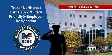 Tristar Northcrest Earns Military Friendly Employer Designation