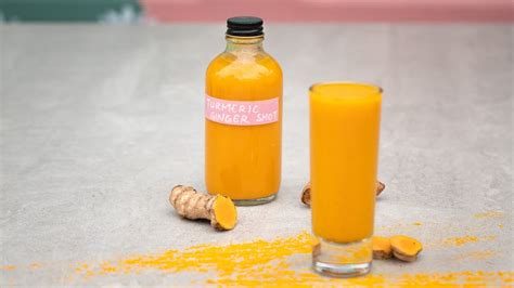 Ginger Turmeric Shots Youtube