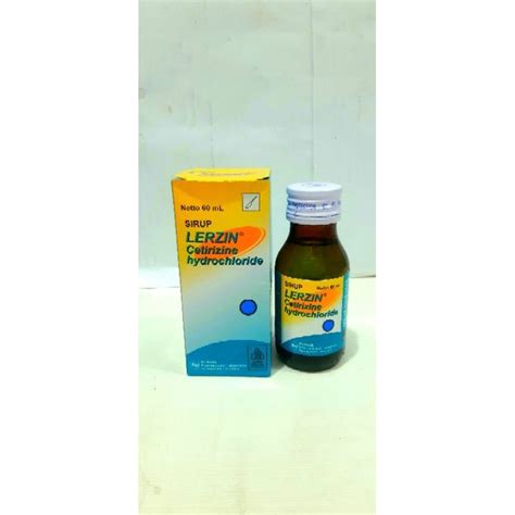 Jual Lerzin Sirup 60 Ml Shopee Indonesia