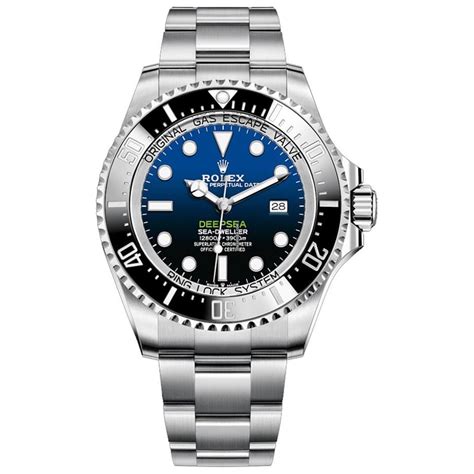 Rolex Sea Dweller Deepsea Mm James Cameron Blue Stainless For