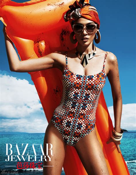 La Deportista China Con Cuerpo M S Sexy Posa En Bikini Para Bazzar Spanish China Org Cn