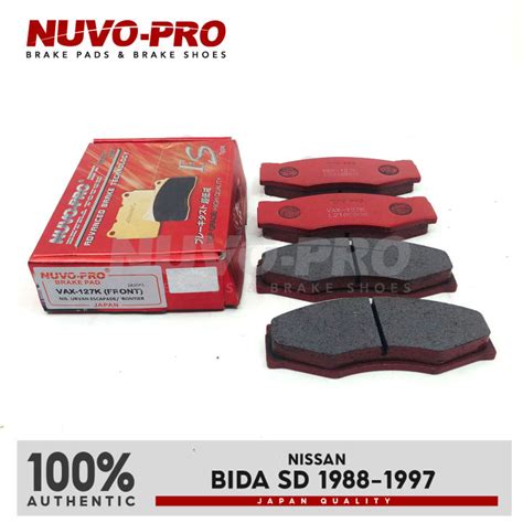 Nuvo Pro Brake Pad Front Nissan Bida Sd Vax K Set Lazada Ph