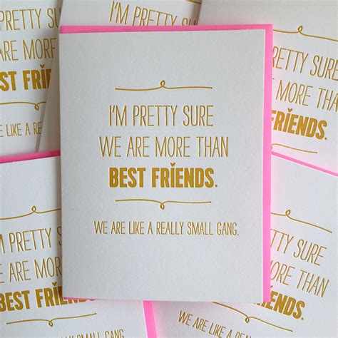 Best Friend Card Best Friend Birthday Card We are like a