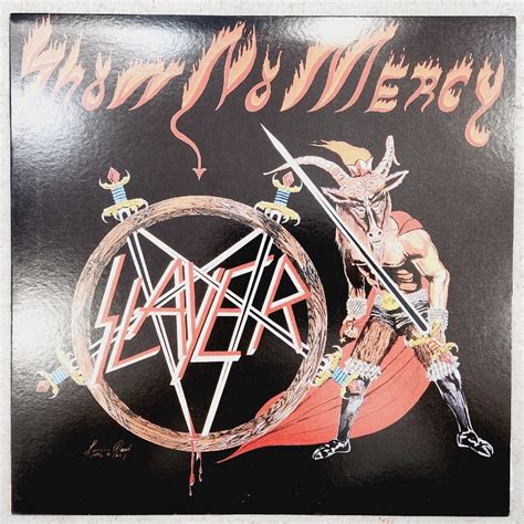 【やや傷や汚れあり】 中古品 Lpレコード Slayer Show No Mercy スレイヤー ショウ・ノー・マーシー 国内盤 同梱不可 1