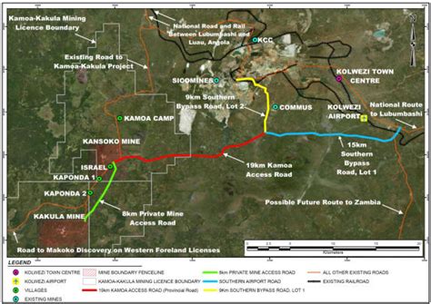 Ivanhoe Mines Construction Of Permanent Highway Linking The Kamoa