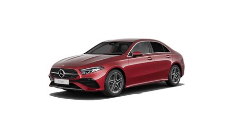 2023 Mercedes Benz A Class Saloon Manufaktur Patagonia Red Metallic Autobics