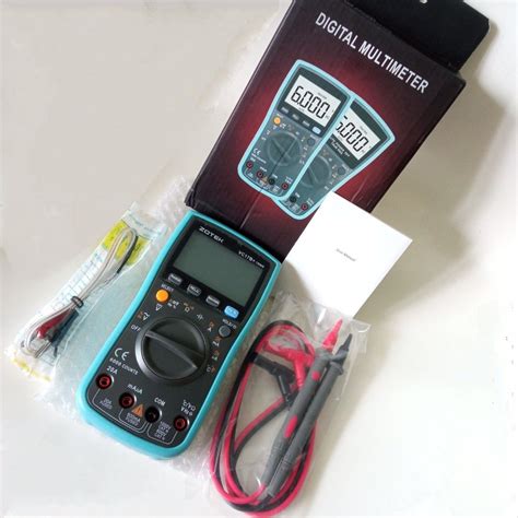 Digital Multimeter Zotek Vc B Counts Multitester Digital