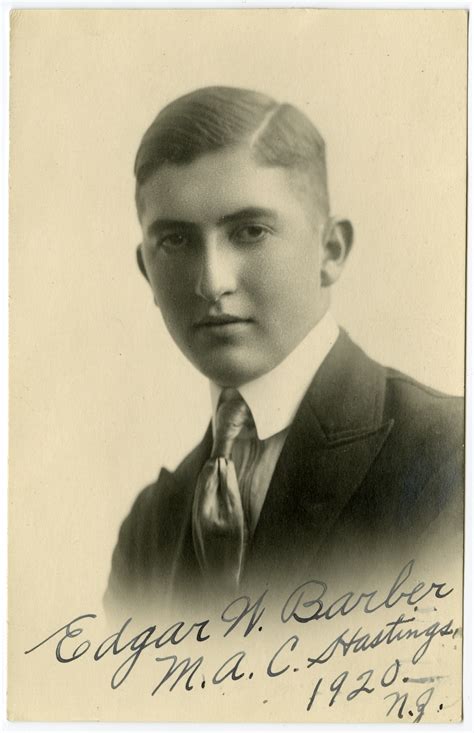 Edgar Whitaker Barber Church History Biographical Database