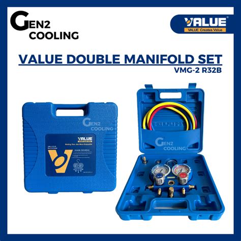 Value Manifold Gauge Set Vmg R B R R A R A R Shopee