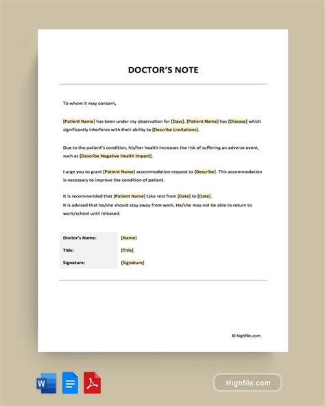 Printable Urgent Care Doctors Note Template In 2023 Doctors Note