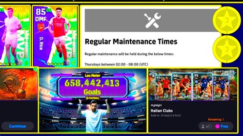 Today Maintenance End Time In EFootball 2024 Mobile Pes Server