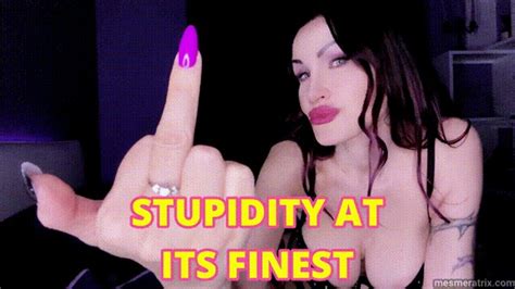 Stupidity At Its Finest Lady Mesmeratrix Fucks Your Mind Clips4sale