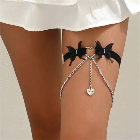 Women S Punk Lingerie Full Waist Garter Belts Set Strappy Frame Cage Rave Bras Leg Belts Sleeve