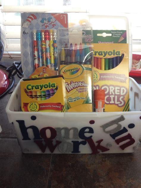 Making My Kids Day Special 1 Day At A Time Back To School Supply Box