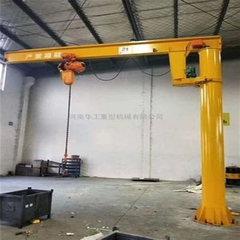 Workshop Wire Rope Hoist Cantilever Swing Rotation Arm Jib Crane With