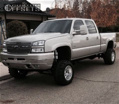 2006 Chevrolet Silverado 2500 HD With 16x12 44 Weld Racing Cheyenne